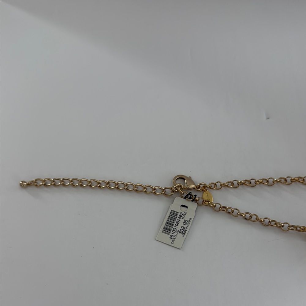 NWT Chico’s Elegant Red and Gold Beaded Necklace - Picture 8 of 10